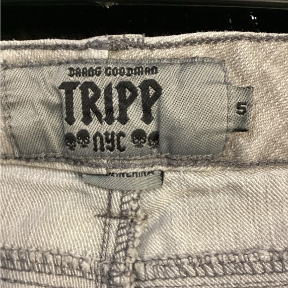 Tripp NYC size 5 Gray skinny jeans - Picture 3 of 10